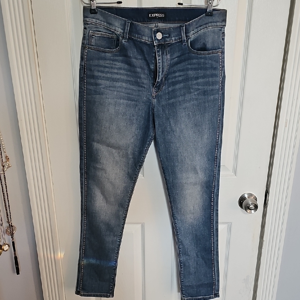 Express Women's Blue Jeans